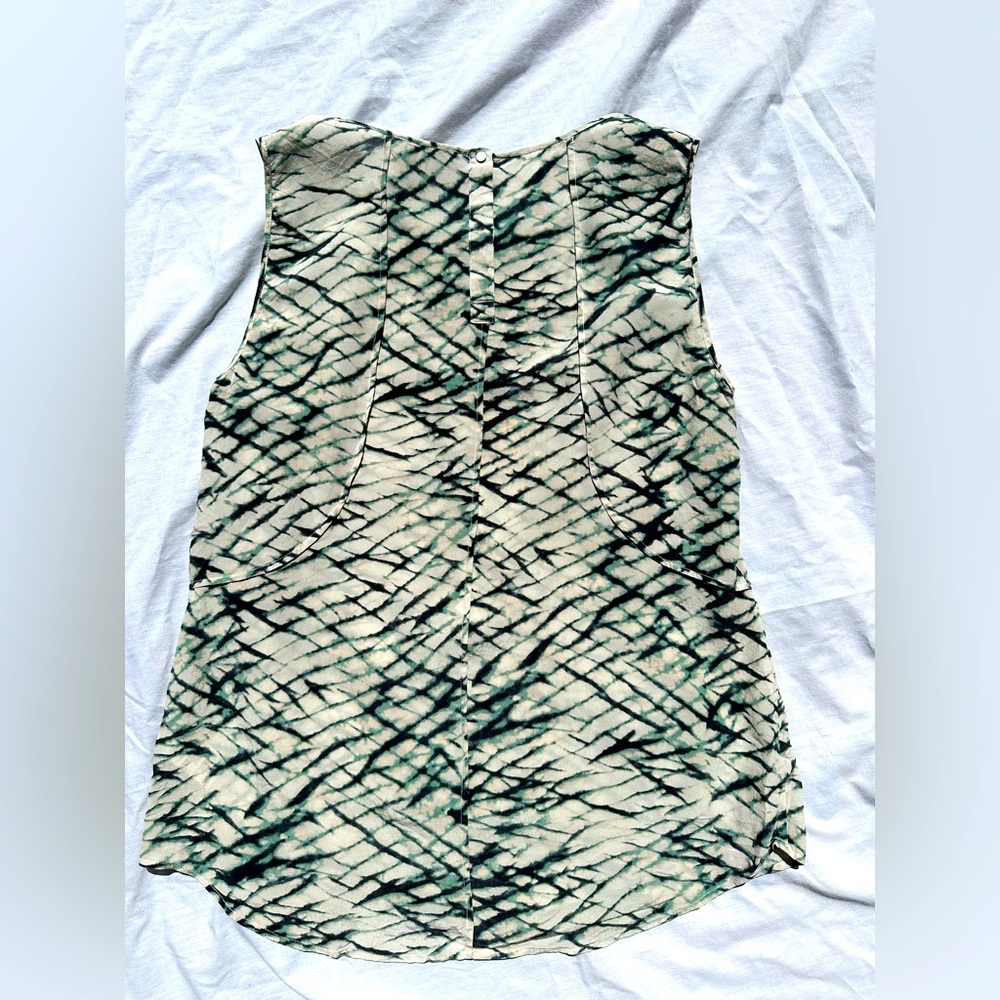 Jag sleeveless pure silk blouse size 10 - Picture 2 of 9